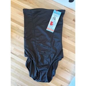 Assets‎ by Spanx Red Hot Label Medium Black High Waist Shaping Panty